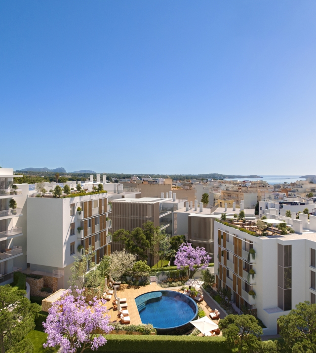 Resa Estates Ibiza for sale te koop apartment nieuwbouw air photo2.jpg